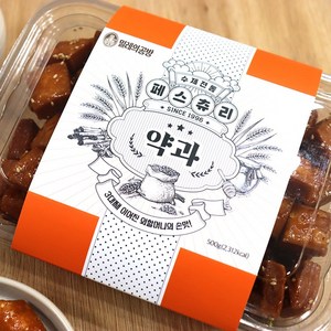 밀레의공방 수제 페스츄리약과, 500g, 2개