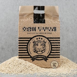 호랑이 두부모래 7L X 6개, 참숯 7L X 6개