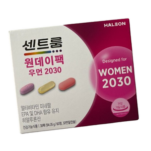 센트룸 원데이팩 우먼 2030, 1개, 30회분