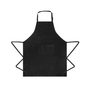 콘티S 원피스 앞치마 끈조절 카페 공방 어린이집 앞치마 블랙 무지, 기본
