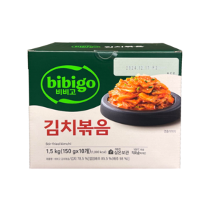 [비비고]김치볶음 150g 10봉, 10개