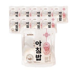 맛있는 가마솥 아침밥, 150g, 36개