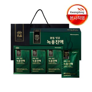 [광동] 명품 녹용진액 30포 1세트+전용쇼핑백, 1.5L, 1세트