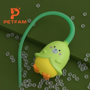 Petfam 몬스터 전동 고양이 장난감 녹색 한 벌 고양이밥만들기