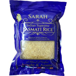 Indian Supreme Basmati Rice(바스마티 라이스 찐쌀) 1kg, 1개