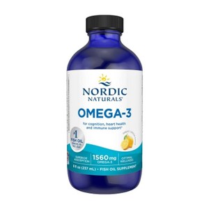 노르딕내츄럴스 오메가 3 1560mg 레몬, 237ml, 1개