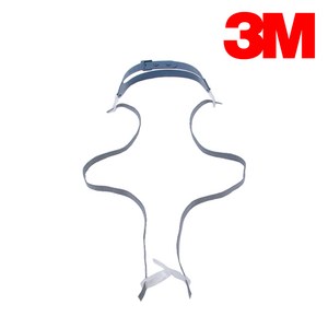 3M 7502 양구형 면체마스크 머리끈 (노즈컵미포함), 2개, 1개입, 단품