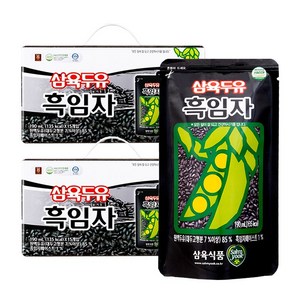 삼육 흑임자두유 파우치(190ML*15입)X2(총30입), 190ml, 30개