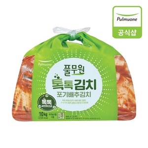 [풀무원] [생산직송] 톡톡 포기김치 (10kg), 10kg, 1개