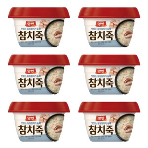 동원 양반 참치죽, 287.5g, 6개