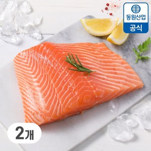 [동원] 노르웨이 항공직송 생연어 500g, 2개