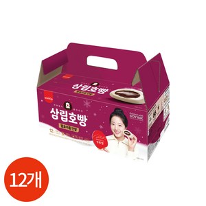 삼립 발효미종 단팥 호빵 90g x 12개