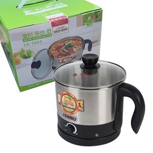 리빙 라면포트 멀티포트1.5L LS-1553 라면 전기포트