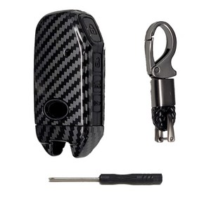 니녹스 현대 기아 자동차 카본 패턴 키케이스 I 타입, 블랙
