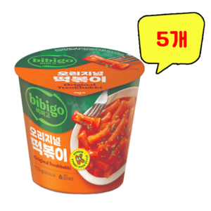 비비고 컵떡볶이, 5개, 110g