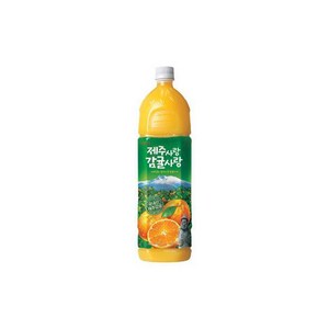 제주사랑감귤사랑 음료, 1.5L, 12개