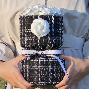 [라플라] 명품 꽃다발 여자친구 생일 축하 졸업식 결혼기념일 임신 선물, 블랙, 7송이