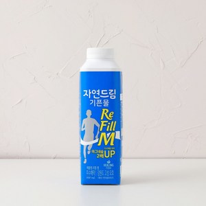 자연드림 종이팩 해양심층수 기픈물_리필엠_마그네슘 2배, 500ml, 15개