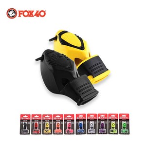 폭스40 에픽 CMG 8803 시리즈 CMG 호각 호루라기 휘슬, 8803-0208 [옐로우], 1개