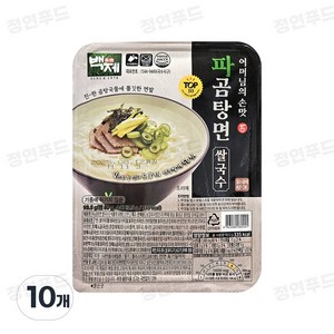 백제 (어머님의 손맛) 파곰탕면 쌀국수, 93.5g, 10개