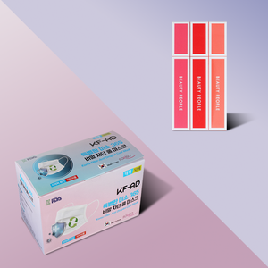 뷰티피플 철벽녀 콜라겐 워터 립글라스3종+소리소 비말차단마스크 성인용 50매, 1개