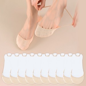 생활담다 여성용 앞꿈치 덧신 페이크삭스 10켤레