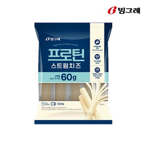 빙그레 프로틴 스트링치즈 20g, 스트링치즈 200g (20g 10개입), 4팩, 4개, 200g