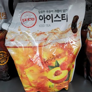 Only Pice 복숭아 아이스티 1.5L, 4개