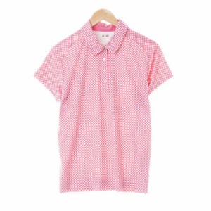 기타 4972 ADlDAS핑크 다이아몬드패턴 슬림반팔카라티 여자 M [100]