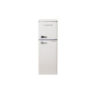COCO 코코일렉 레트로 냉장고 CET13CM 138L 소형 미니 원룸 인테리어냉장고 1인가구 2도어 인테리어 오피스텔 원룸