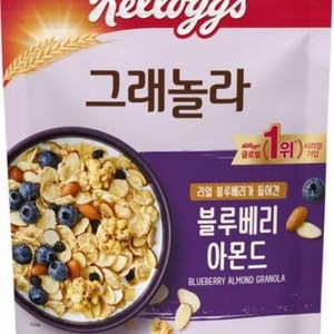 켈로그 블루베리 아몬드 그래놀라 시리얼, 450g, 1개