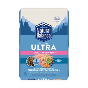 내추럴발란스 오리지날 울트라 닭&보리 포뮬라 강아지사료(작은알갱이) 13.6kg, 단품, 단품