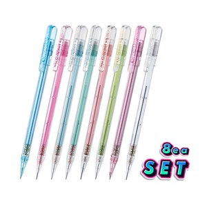 Pentel caplet 펜텔 캐플릿 샤프 [8개입 컬러세트] 0.5mm (A105_ SET), 캐플릿 컬러 세트 8개입  (A105)