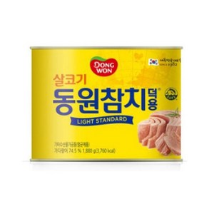 동원참치 살코기 덕용 라이트 스탠다드, 1.88kg, 6개