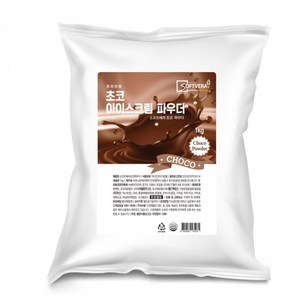 소프트베라 프리미엄 소프트아이스크림 초코 파우더 1kg, 1개