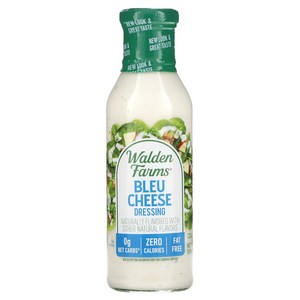 Walden Farms 드레싱 블루 치즈 12 플루 온즈 (355 ml) 3팩, 1개, 355ml