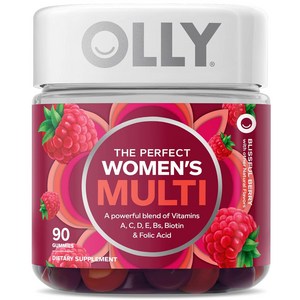 Olly 우먼즈 멀티 블렌드 비타민 90정 올리 Women's Multi 미국 직구 사은품 추가증정, 1개