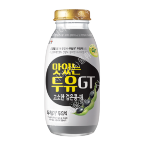 맛있는두유GT 고소한 검은콩깨 병, 200ml, 30개