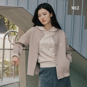 [1만원인하] M12 24FW 여성 울블렌디드 니팅 보머 점퍼