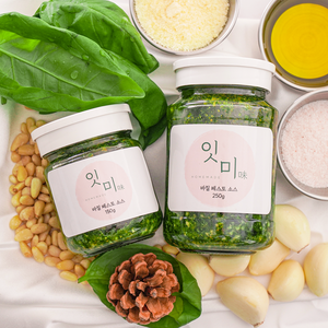 잇미 핸드메이드 수제 바질페스토 소스 바질소스 (150g 250g), 바질 페스토 250g, 1개, 150g