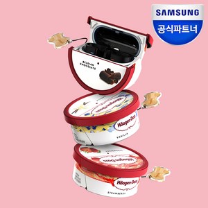 삼성 정품 갤럭시 버즈3 버즈3프로 하겐다즈 케이스, 하겐다즈 초콜릿, 1개