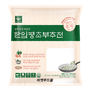 사옹원 한입 땡초 부추전 (1kg), 1kg, 1개