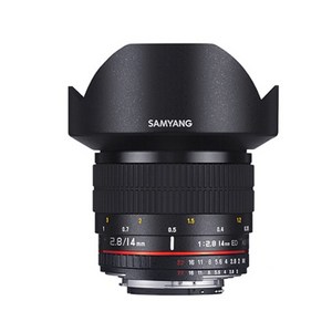 [삼양옵틱스] MF 14mm F2.8 풀프레임용 소니 DSLR 미러리스 카메라 광각렌즈