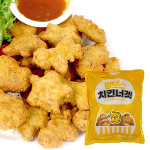 푸드드림 맘모스 치킨너겟 2kg, 1개