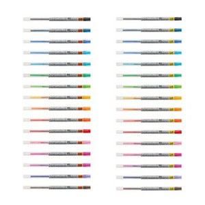 유니 스타일핏 중성펜 리필 0.28mm 0.38mm UMR-109, 블루(33)