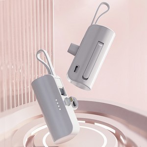 프리디 휴대폰 보조배터리 5000mAh C타입 라이트닝 듀얼 스틱파워 (2개)