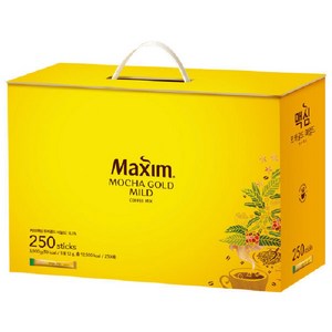 맥심 모카골드 마일드 커피믹스 선물세트, 250개입, 1개