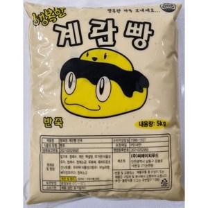 계란빵 땅콩빵 바나나빵 반죽 홈베이킹 재료, 5kg, 3개