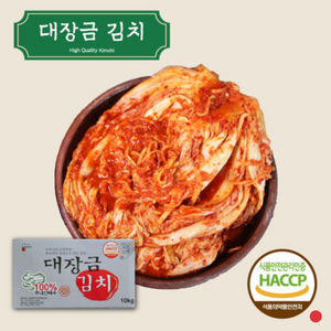 국내산김치10k 대장금김치 포기김치 국산배추김치, 10kg, 1개