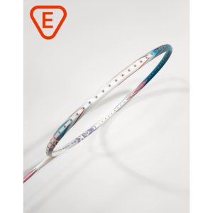 프로앤이글 선수용 풀카본 가벼운 배드민턴 라켓 채 603 4U 스트링 무료, 25파운드, 형광옐로우, 1개